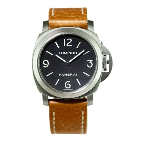 panerai luminor base titanio.